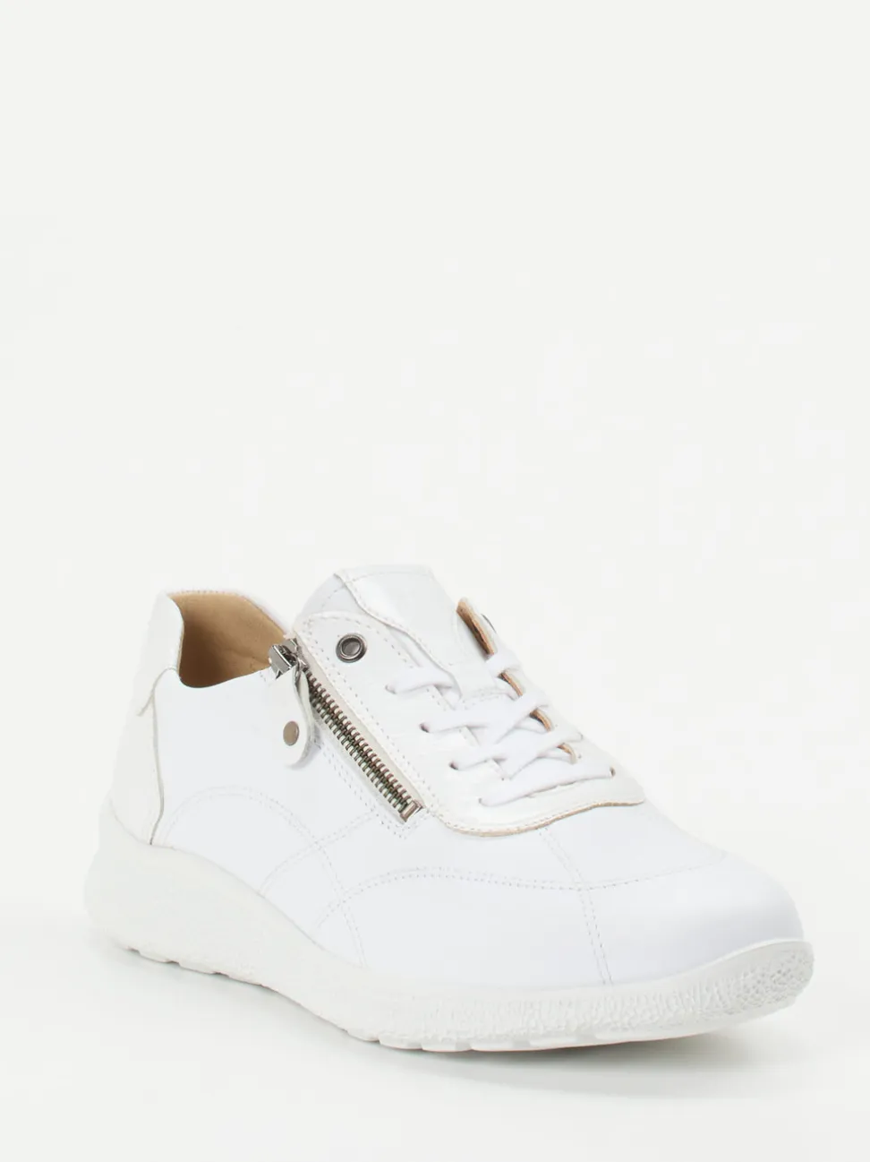 Hartjes – Komfort-Sneaker aus Kalbleder weiß