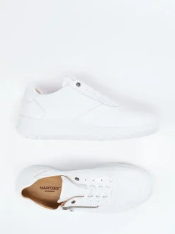 Hartjes – Komfort-Sneaker aus Kalbleder weiß