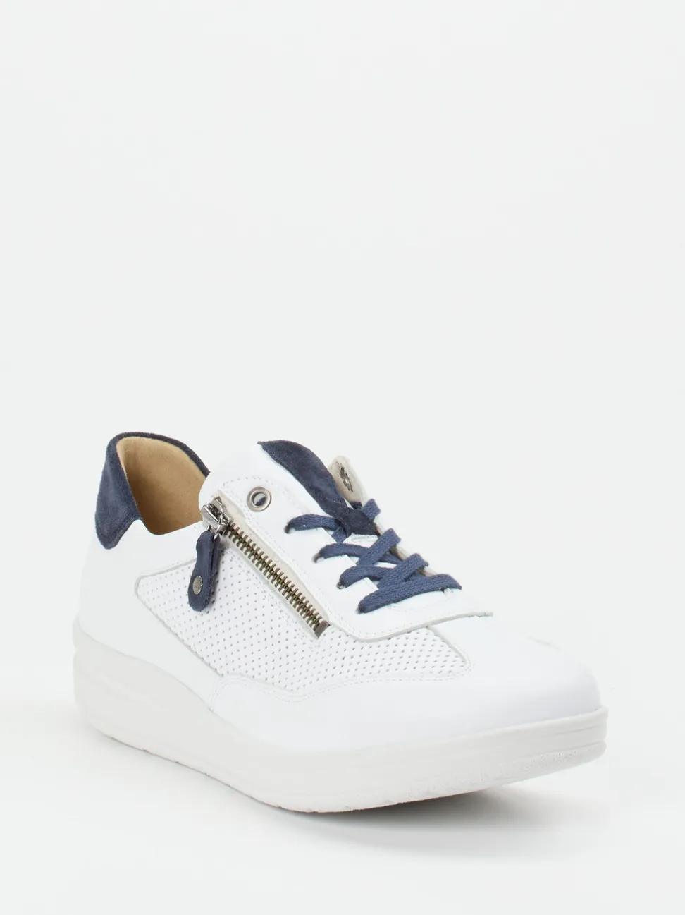 Hartjes – Komfort-Sneaker aus Kalbleder Weiß