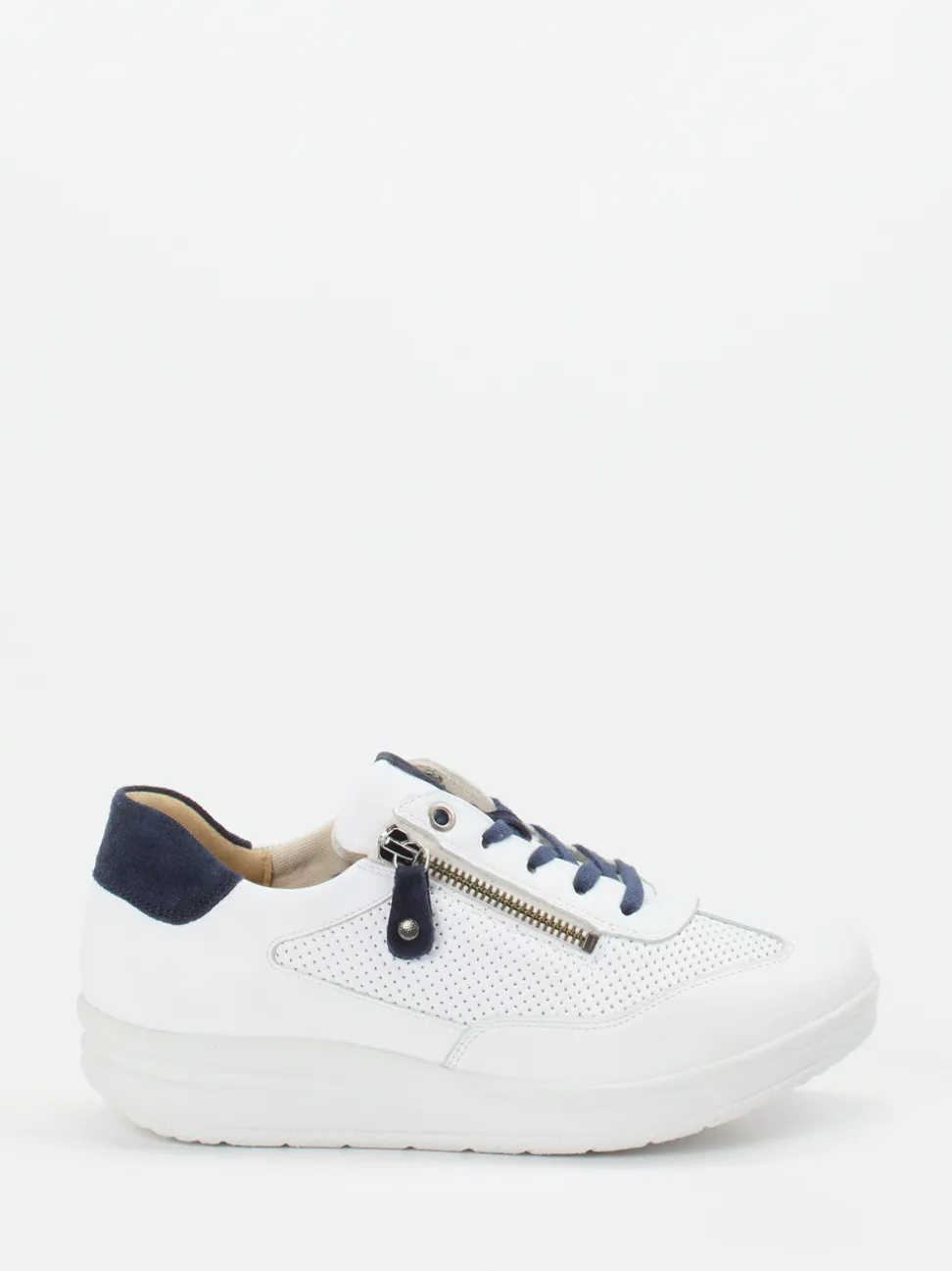 Hartjes – Komfort-Sneaker aus Kalbleder Weiß