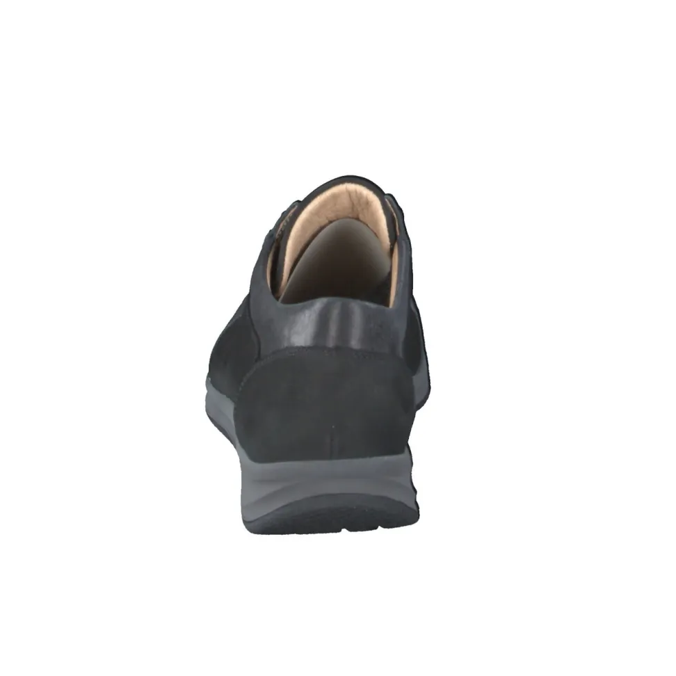 Hartjes – Komfort-Sneaker aus Nubukleder schwarz