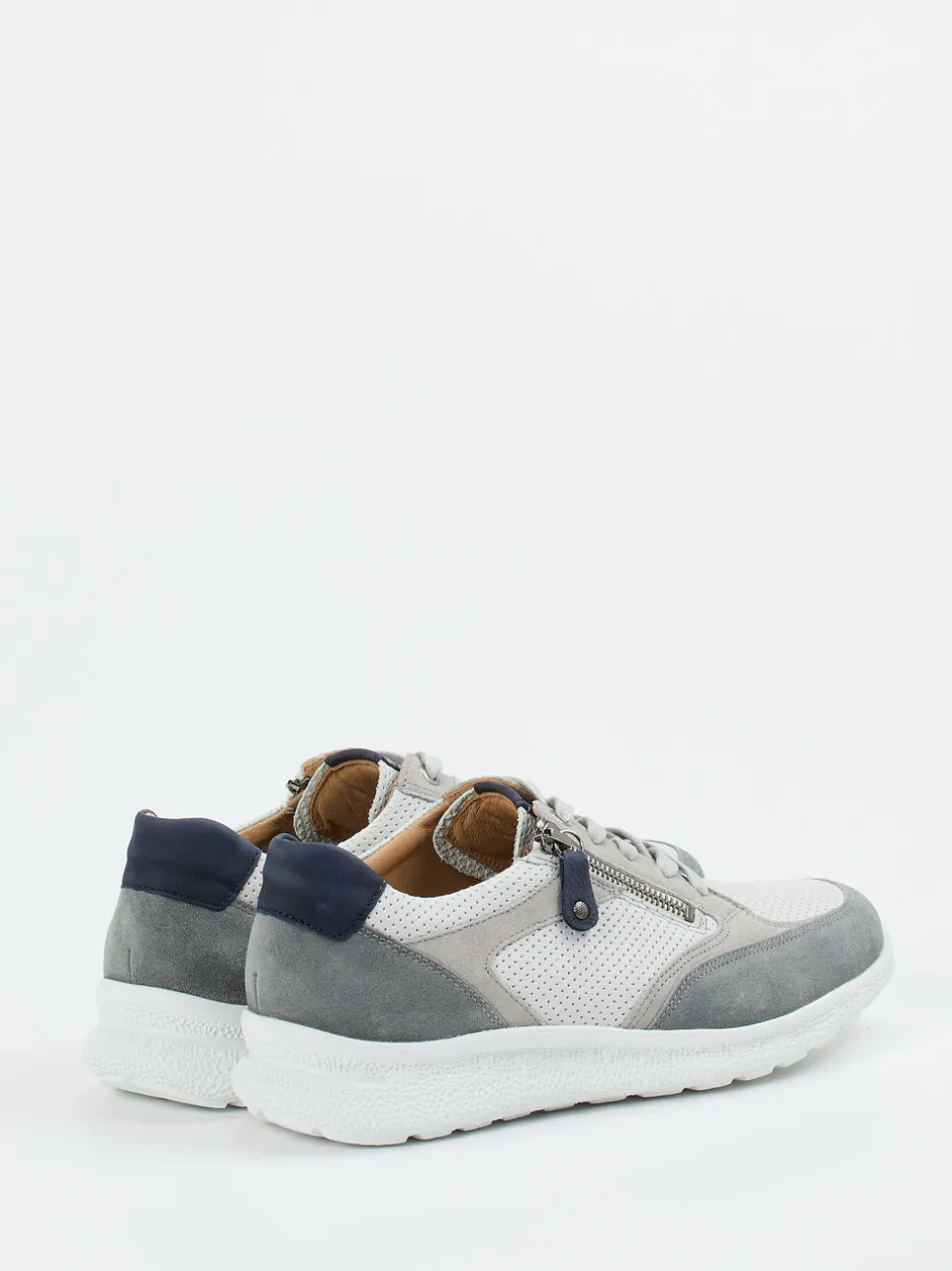 Hartjes – Komfort-Sneaker aus Veloursleder Grau