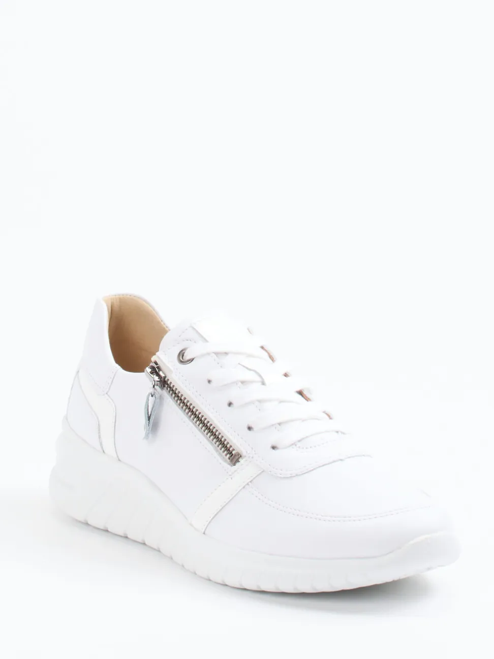 Hartjes – Komfort-Sneaker aus Kalbleder weiß