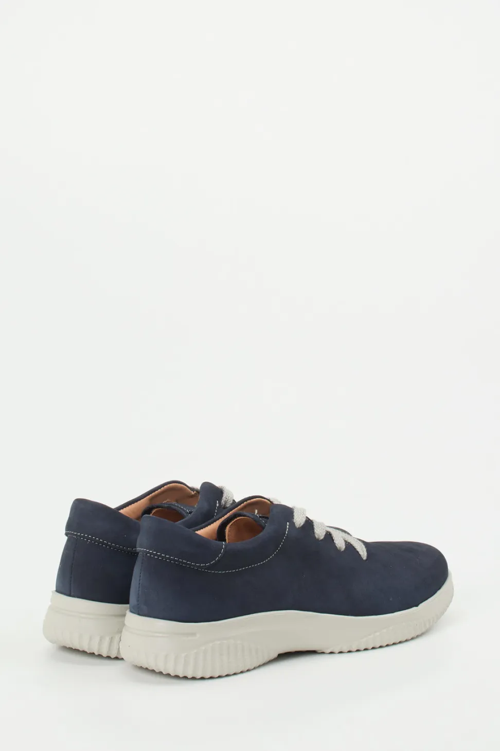 Hartjes – Komfort-Sneaker aus Nubukleder Marineblau