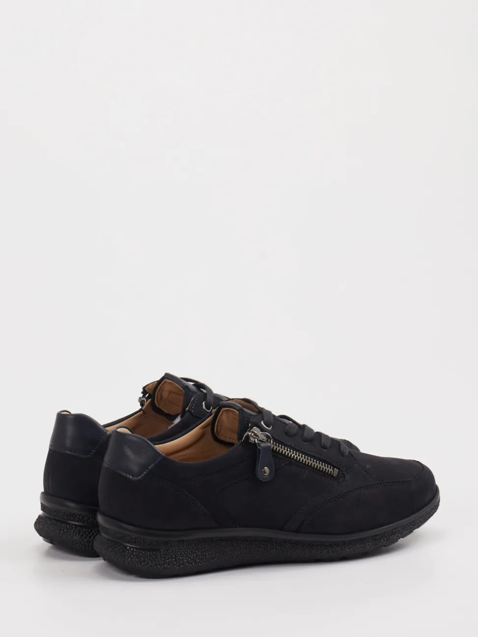Hartjes – Komfort-Sneaker aus Leder Dunkelblau