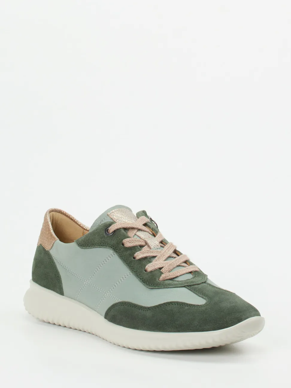 Hartjes – Komfort-Sneaker aus Kalbleder in Grün