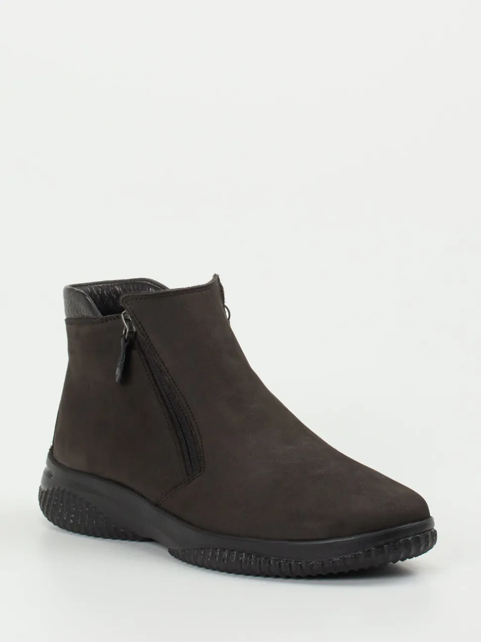 Hartjes – Komfort-Stiefelette aus Nubukleder dunkelbraun