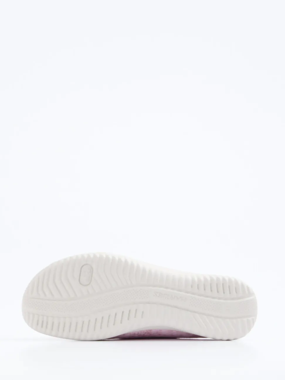 Hartjes – Pantolette aus geprägtem Leder rosé-metallic