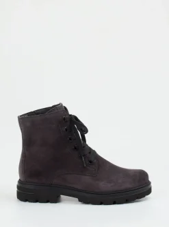 Hartjes – Schnürboots aus Veloursleder in Grau