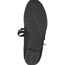 Hartjes – Schnürstiefeletten aus Nubukleder Dunkelblau