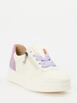 Hartjes – Sneaker aus Kalbleder in Cremeweiß