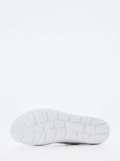 Hartjes – Sneaker aus Metallicleder perlmuttweiß