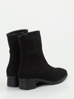 Hartjes – Stiefelette aus Nubukleder in Schwarz
