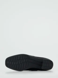 Hartjes – Stiefelette aus Nubukleder in Schwarz