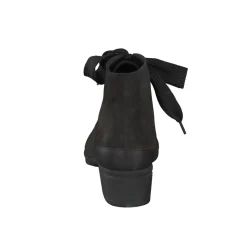 Hartjes – Stiefelette aus Nubukleder Schwarz