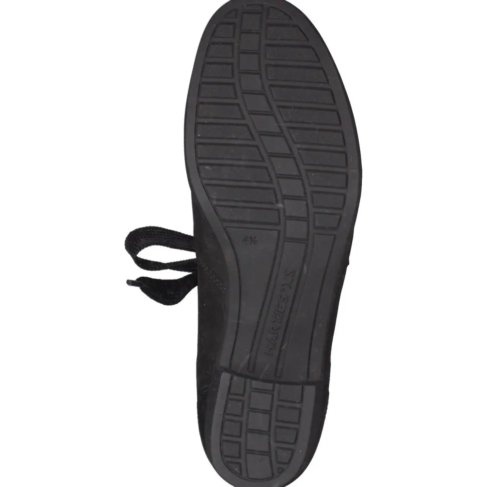 Hartjes – Stiefelette aus Nubukleder Schwarz