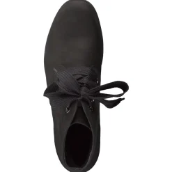 Hartjes – Stiefelette aus Nubukleder Schwarz