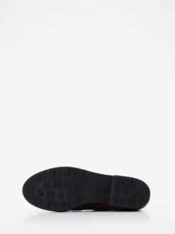 Hassia – Ankle Boots aus Veloursleder kastanienbraun