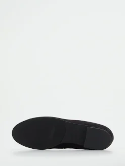 Hassia – Ballerinas aus Veloursleder mit Lackkappe