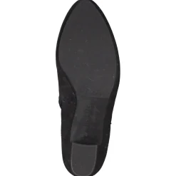 Hassia – Chelsea-Stiefelette aus Veloursleder schwarz