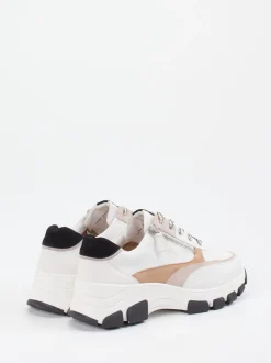 Hassia – Chunky Sneaker aus Kalbleder Offwhite