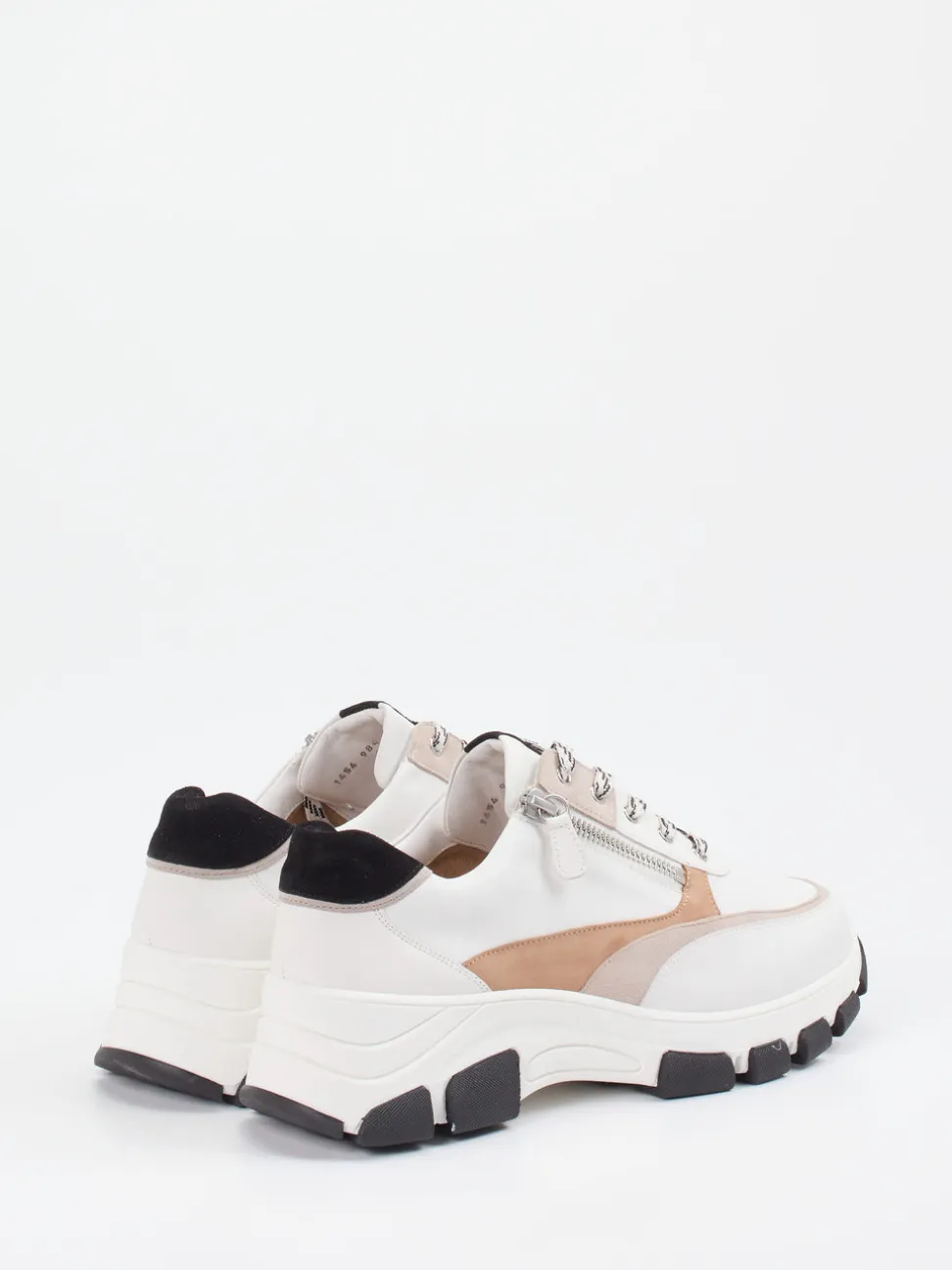 Hassia – Chunky Sneaker aus Kalbleder Offwhite