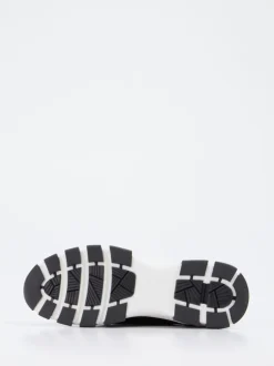 Hassia – Chunky Sneaker aus Veloursleder Schwarz
