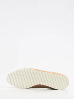 Hassia – Komfort-Loafer aus Veloursleder beige