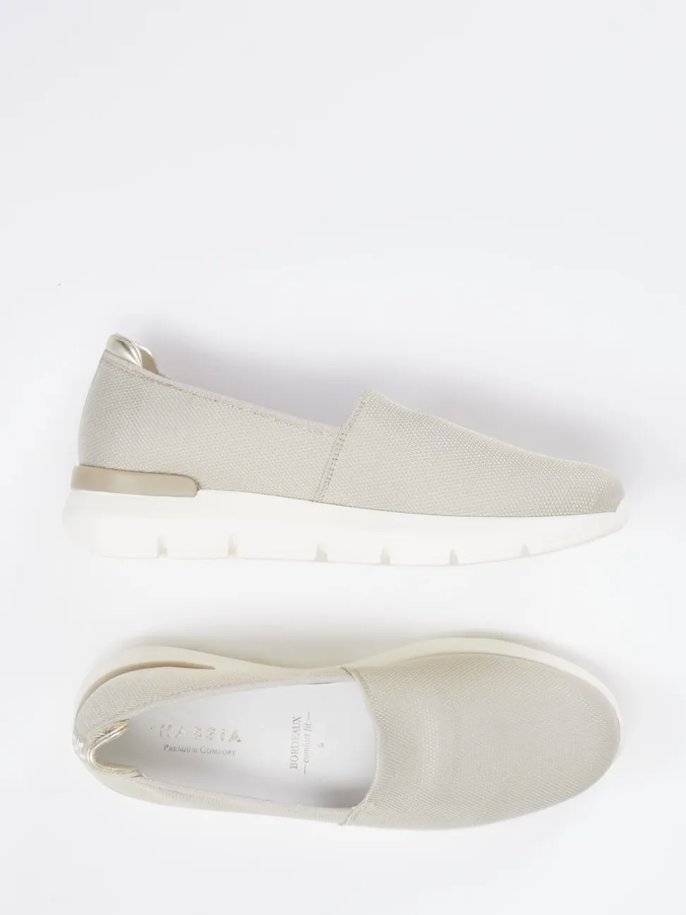 Hassia – Komfort-Slipper aus strukturiertem Textil