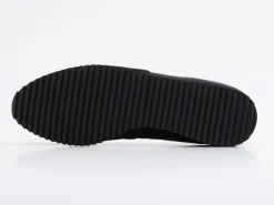 Hassia – Komfort-Slipper aus Veloursleder Dunkelblau