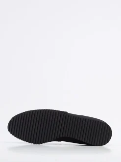 Hassia – Komfort-Slipper aus Textil in Schwarz