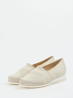 Hassia – Komfort-Slipper aus Textil beige