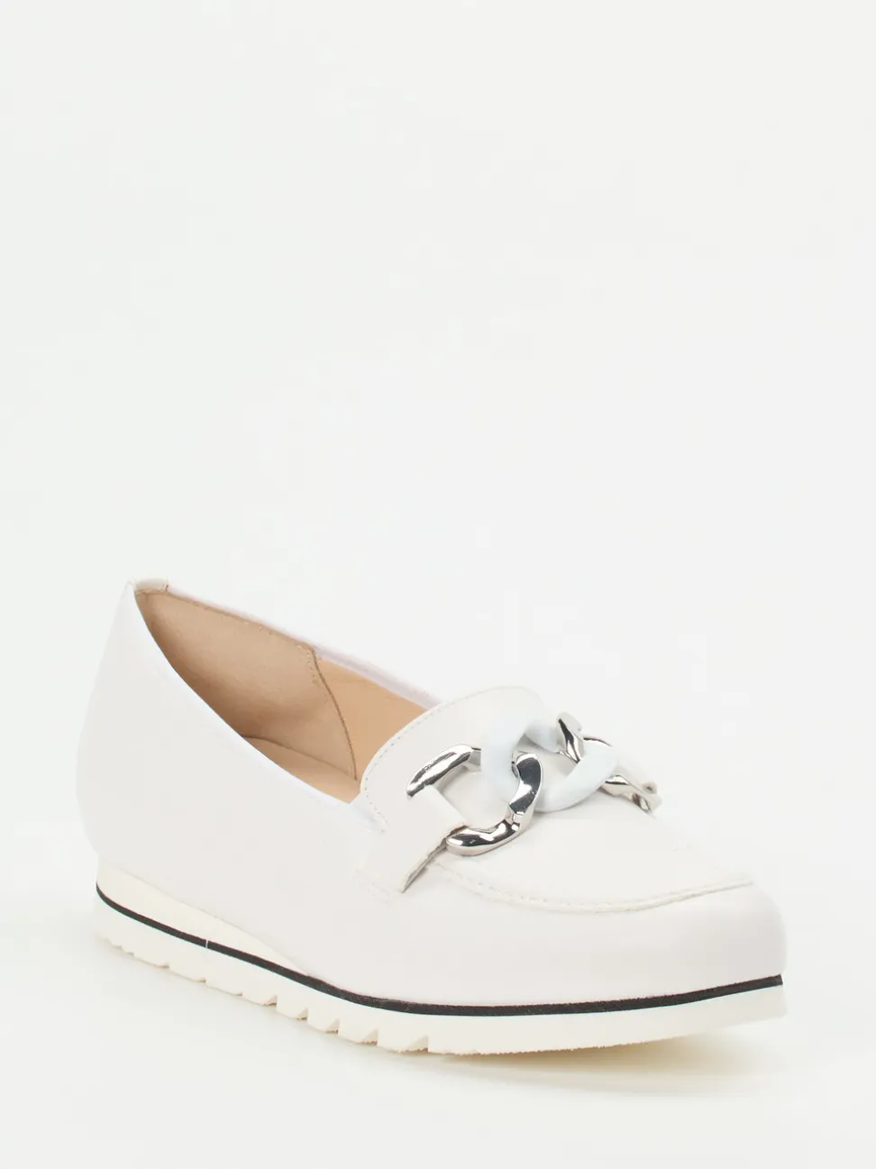 Hassia – Loafer aus Kalbleder Offwhite