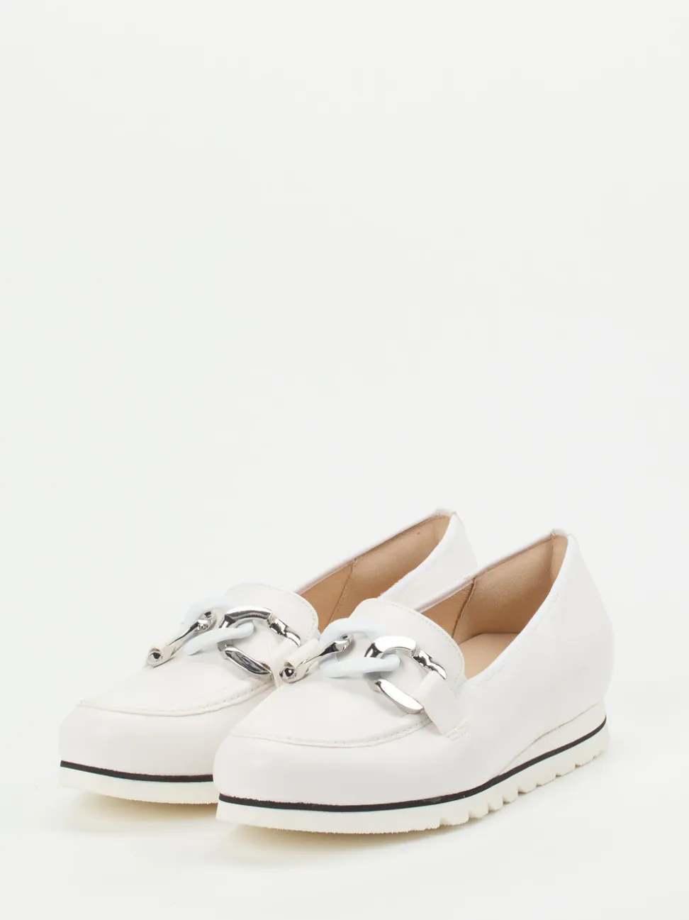 Hassia – Loafer aus Kalbleder Offwhite