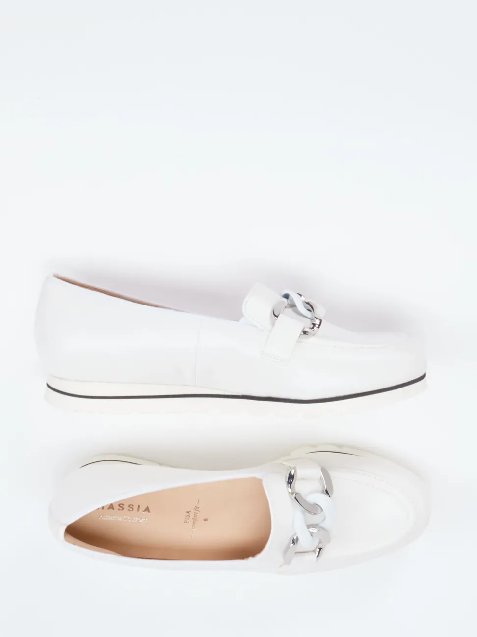 Hassia – Loafer aus Kalbleder Offwhite