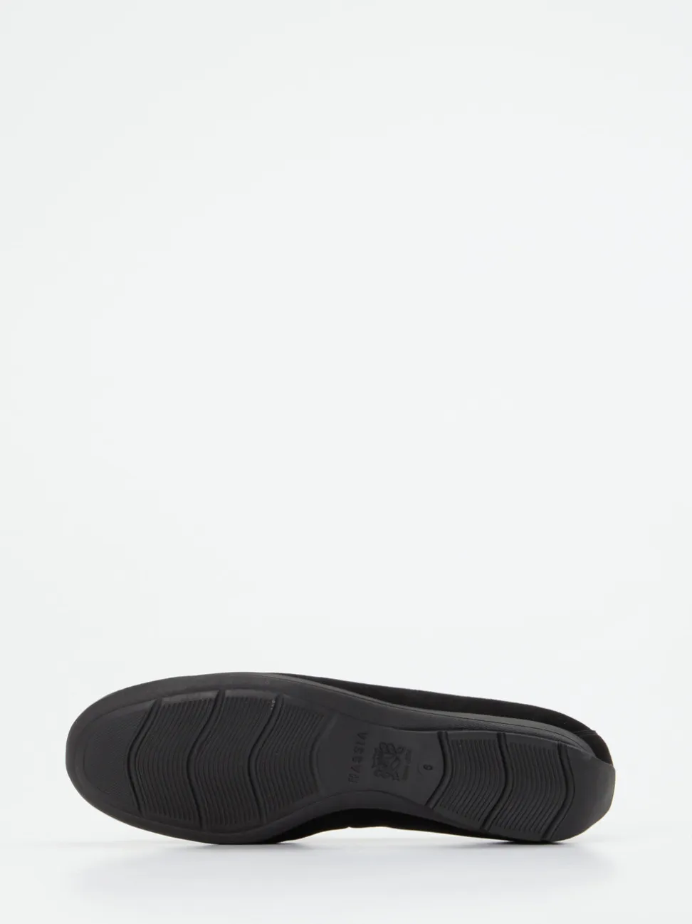 Hassia – Loafer aus Velours- und Lackleder schwarz