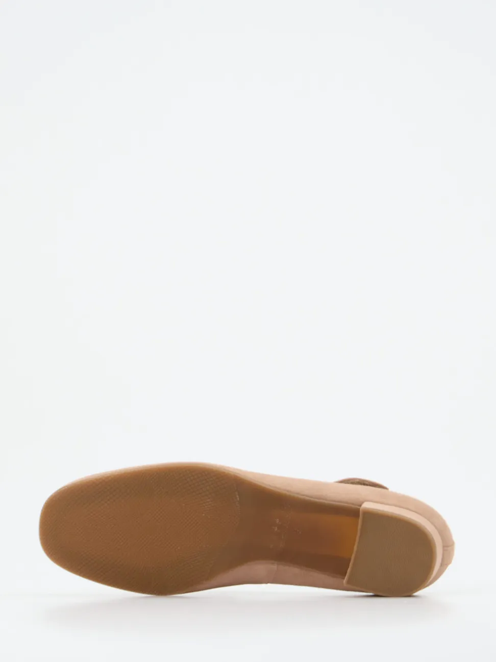 Hassia – Mary Jane Pumps aus Veloursleder rosébeige