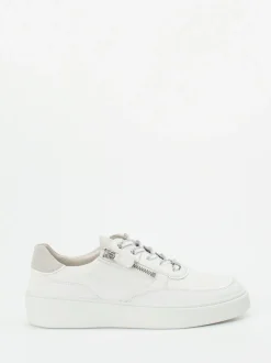 Hassia – Plateau-Sneaker aus Kalbleder in Offwhite
