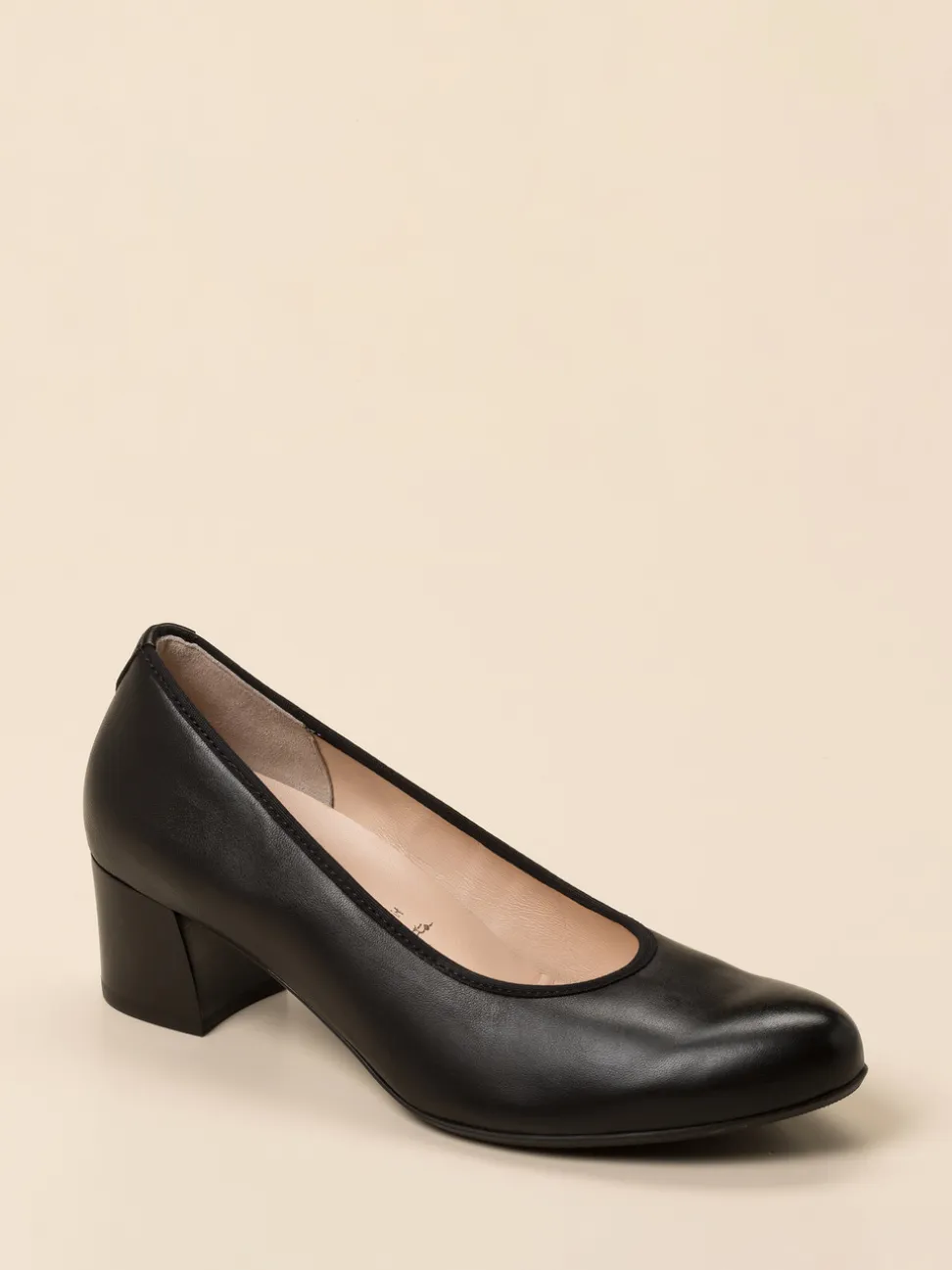 Hassia – Pumps aus Lammleder schwarz