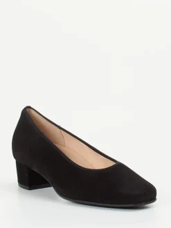Hassia – Pumps aus Veloursleder schwarz