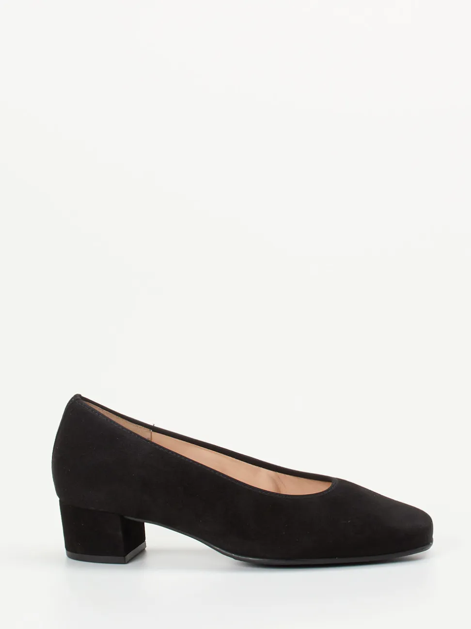 Hassia – Pumps aus Veloursleder schwarz