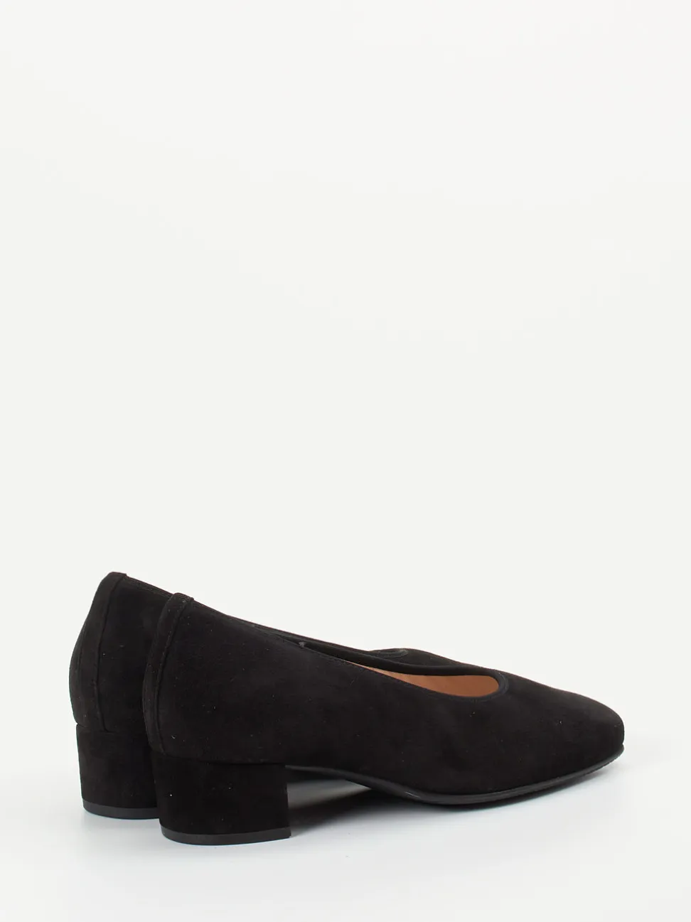 Hassia – Pumps aus Veloursleder schwarz