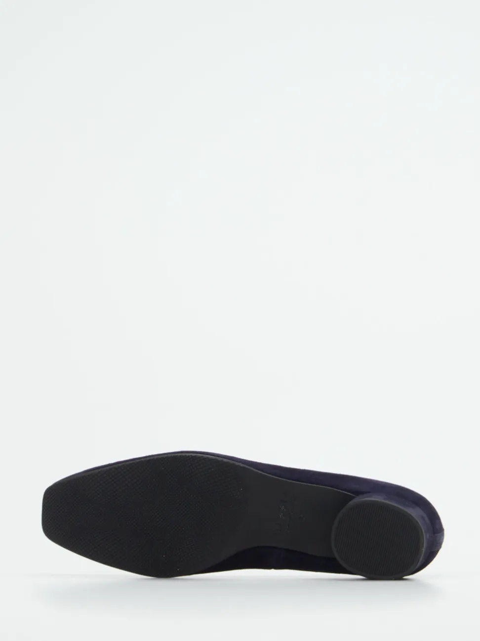 Hassia – Pumps aus Veloursleder Dunkelviolett