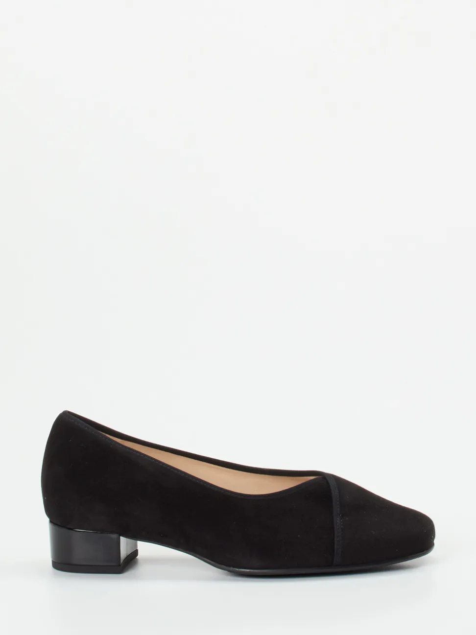 Hassia – Pumps aus Veloursleder in Schwarz
