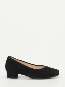 Hassia – Pumps aus Veloursleder in Schwarz