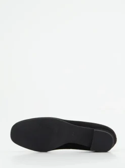 Hassia – Pumps aus Veloursleder in Schwarz