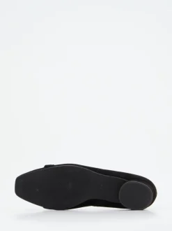 Hassia – Pumps aus Veloursleder schwarz