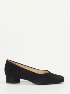 Hassia – Pumps aus Veloursleder schwarz