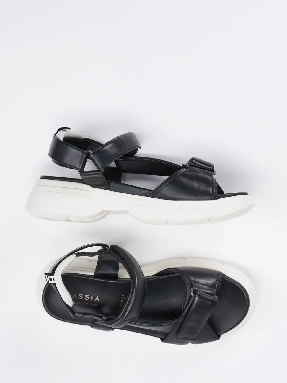 Hassia – Sandalen aus Kalbleder schwarz