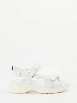 Hassia – Sandalen aus Kalbleder Off-White